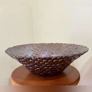 Centerpiece bowl; mauve color